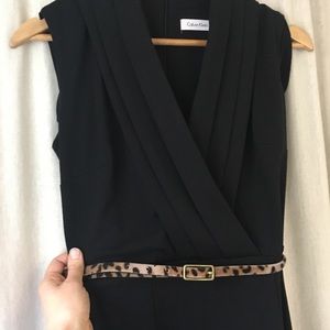 V-Neck Little Black Dress